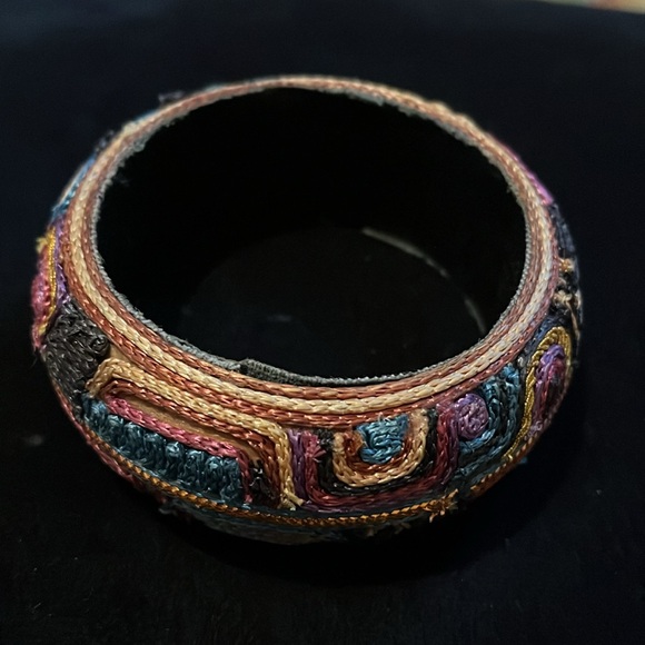 Pink, Blue, Yellow, & Black Bracelet - Picture 13 of 17